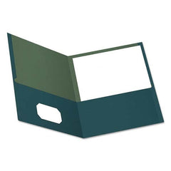 OXFORD - File Folders, Expansion Folders & Hanging Files Folder/File Type: Pocket Folders Color: Blue - Caliber Tooling