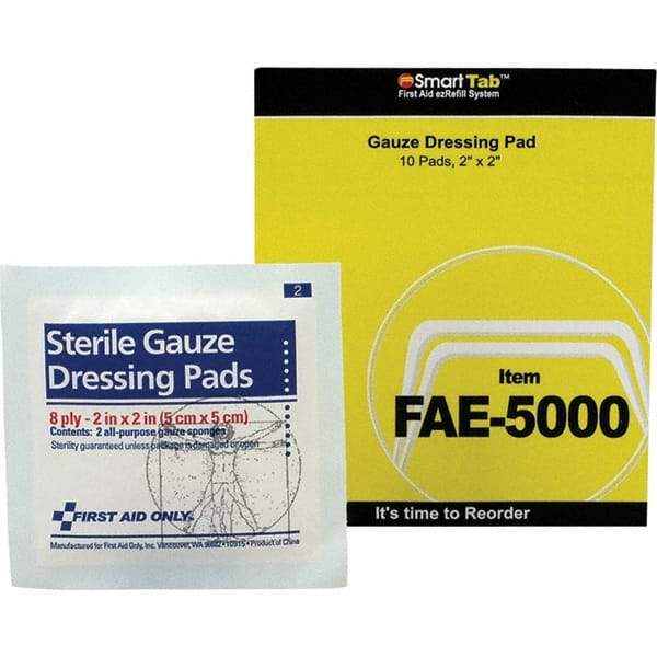 PRO-SAFE - 4" Long x 1/8" Wide, General Purpose Wound Care - White, Gauze Bandage - Caliber Tooling