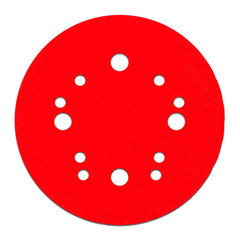 Hook & Loop Discs; Disc Diameter (Decimal Inch): 5; Grade: Fine; Grit: 150; Abrasive Material: Ceramic Blend; Disc Color: Red; Package Quantity: 50; Grit: 150; Grit: 150; Package Quantity: 50