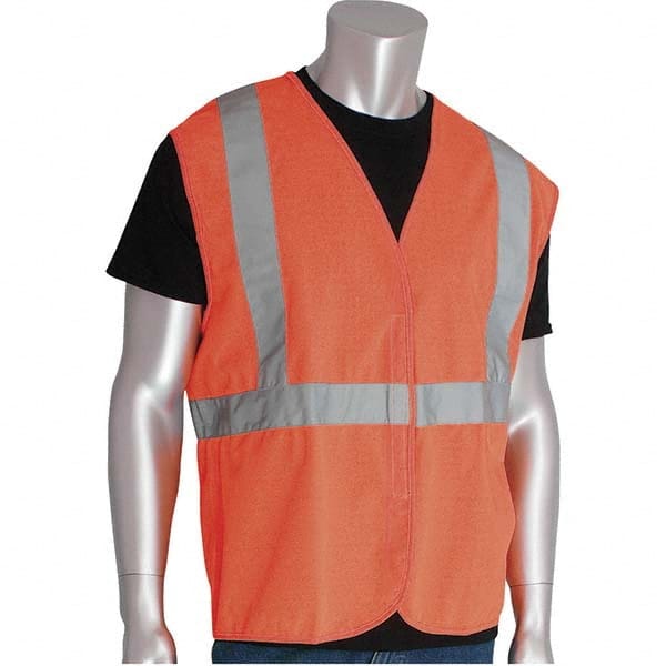 PIP - Size 4XL Orange Solid General Purpose High Visibility Vest - Caliber Tooling