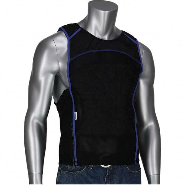 PIP - Size XL Black High Visibility Sleeveless Base Layer Shirt - Exact Industrial Supply