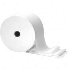 PRO-SOURCE - Small Core Bath Tissue, 850' Roll Length x 3.88" Sheet Width - 1 Ply, White, Recycled Fiber, 24 Rolls - Caliber Tooling