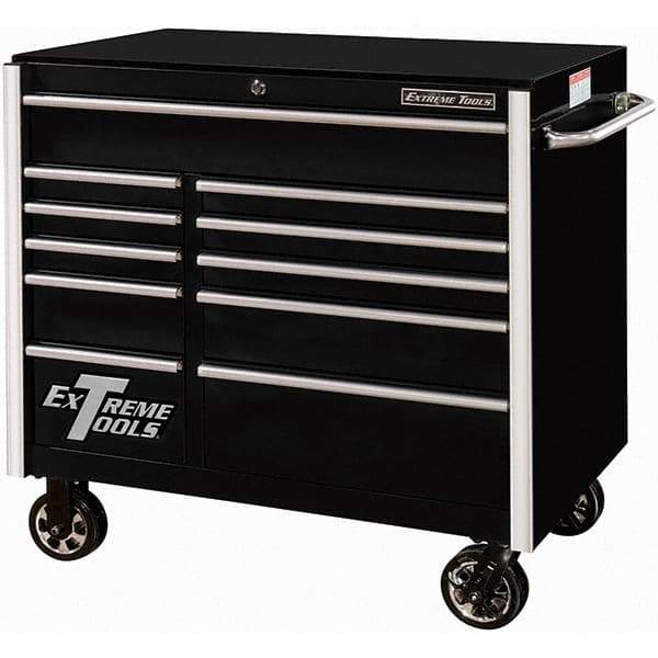 EXTREME TOOLS - Tool Storage Carts Type: Tool Cart Number of Drawers: 11 - Caliber Tooling