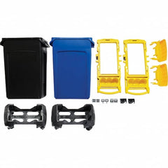 Rubbermaid - Janitor Carts & Caddies Type: Rim Caddy Kit Material: Resin - Caliber Tooling