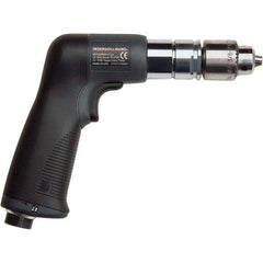 Ingersoll-Rand - 1/4" Bit Holder, 1,500 RPM, Pistol Grip Handle Air Screwdriver - 2-1/2 to 20 In/Lb Torque, 0 CFM - Caliber Tooling