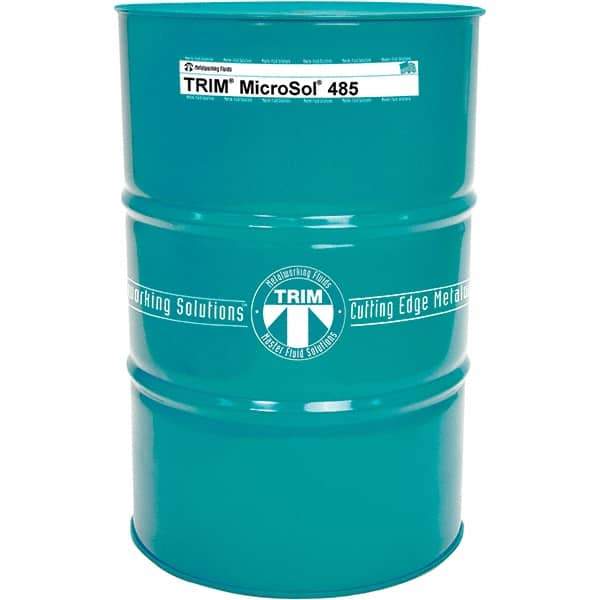 Master Fluid Solutions - TRIM MicroSol 455, 54 Gal Drum Cutting Fluid - Semisynthetic - Caliber Tooling