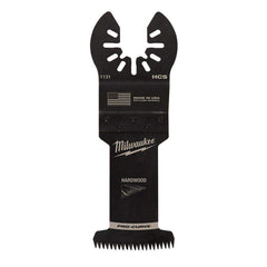 Milwaukee Tool - Rotary & Multi-Tool Accessories; Accessory Type: Multi-Material Blade ; For Use With: Multi-Tools ; Includes: 1-3/8" HCS JAPANESE TOOTH BLADE ; Maximum RPM: 0.000 ; Color: Black ; Tooth Style: End Cut - Exact Industrial Supply