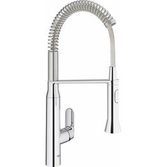 Grohe - Kitchen & Bar Faucets; Type: Pull Down ; Style: Contemporary; Modern; Transitional ; Mount: Deck ; Design: One Handle ; Handle Type: Lever ; Spout Type: High Arc - Exact Industrial Supply