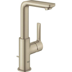 Grohe - Lavatory Faucets; Type: Deck Mount ; Spout Type: High Arc ; Design: Lever ; Handle Type: Lever ; Mounting Centers: Single Hole (Inch); Drain Type: Pop-Up - Exact Industrial Supply