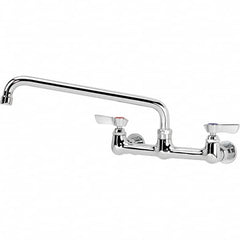 Krowne - Wall Mount, Service Sink Faucet without Spray - Two Handle, Blade Handle, Standard Spout, No Drain - Caliber Tooling