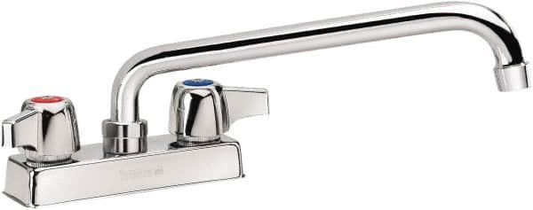 Krowne - Deck Mount, Bar and Hospitality Faucet without Spray - Two Handle, Color Coded Handle, Standard Spout, No Drain - Caliber Tooling