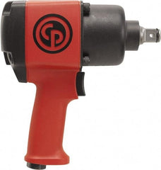 Chicago Pneumatic - 3/4" Drive, 6,300 RPM, 950 Ft/Lb Torque Impact Wrench - Pistol Grip Handle, 900 IPM, 30 CFM, 90 psi, 3/8" NPT Inlet - Caliber Tooling