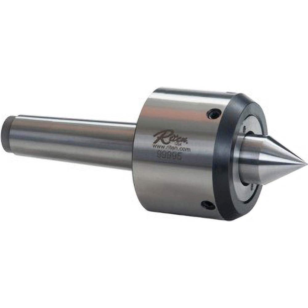 Riten - Live Centers; Shank Type: Morse Taper ; Taper Size: 4MT ; Maximum Workpiece Weight (Lb.): 3000.00 ; Point Style: Male ; Point Diameter (Decimal Inch): 1.6880 ; Point Length (Decimal Inch): 2.1200 - Exact Industrial Supply