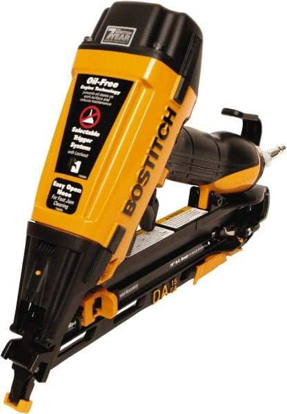 Stanley Bostitch - 1-1/4 to 2-1/2" Nail Length, 15 Gauge Finish Air Nailer Kit - 70 to 120 psi - Caliber Tooling