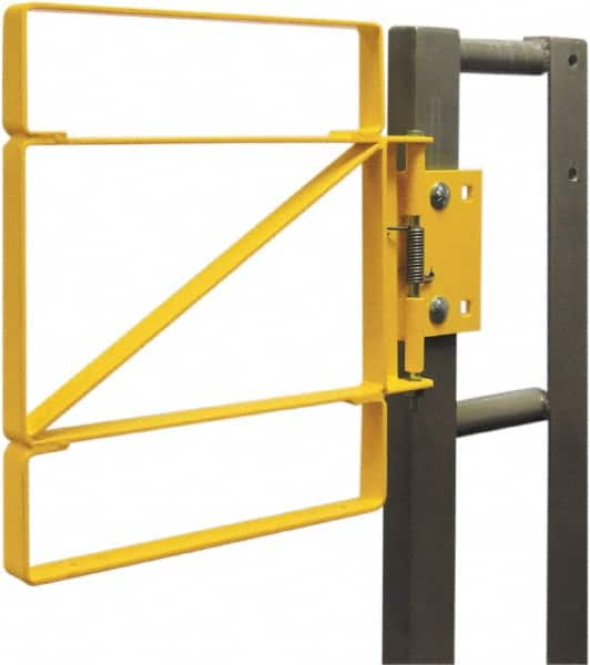 FabEnCo - Carbon Steel Self Closing Rail Safety Gate - Fits 31 to 33-1/2" Clear Opening, 25" Wide x 42" Door Height, - Caliber Tooling