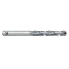 14mm Dia. - 153mm OAL - Bright CBD - Ball End SE EM - 2 FL - Caliber Tooling