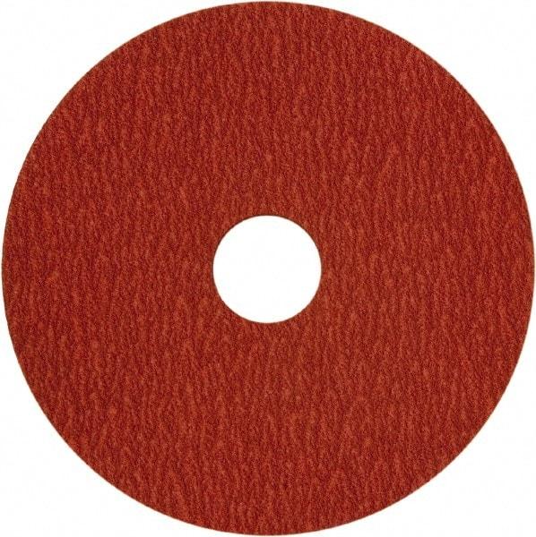 VSM - 7" Diam 7/8" Hole 36 Grit Fiber Disc - Ceramic, 8,000 Max RPM - Caliber Tooling