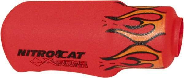 AIRCAT - For Use with AIRCAT 1355 and 1375, Impact Wrench Boot - Red - Caliber Tooling