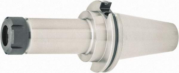 Parlec - 8" Projection, CAT50 Dual Contact Taper, ER32 Collet Chuck - Through Coolant - Exact Industrial Supply