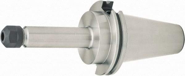 Parlec - 4.22" Projection, CAT50 Dual Contact Taper, ER16 Collet Chuck - Through Coolant - Exact Industrial Supply