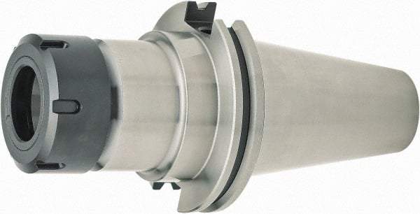 Parlec - 4.12" Projection, CAT50 Dual Contact Taper, ER40 Collet Chuck - Through Coolant - Exact Industrial Supply