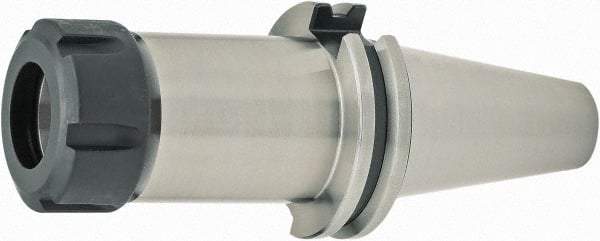 Parlec - 4.22" Projection, CAT40 Dual Contact Taper, ER32 Collet Chuck - Through Coolant - Exact Industrial Supply