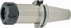 Parlec - 4.22" Projection, CAT40 Dual Contact Taper, ER32 Collet Chuck - Through Coolant - Exact Industrial Supply