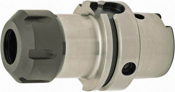 Parlec - 4.94" Projection, HSK63A Hollow Taper, ER32 Collet Chuck - Through Coolant - Exact Industrial Supply