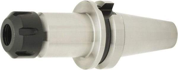 Parlec - 4.22" Projection, BT40 Dual Contact Taper, ER32 Collet Chuck - Through Coolant - Exact Industrial Supply