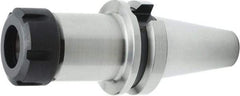 Parlec - 6" Projection, BT40 Taper Shank, ER25 Collet Chuck - Through Coolant - Exact Industrial Supply