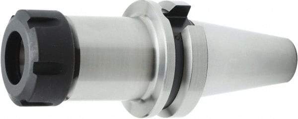 Parlec - 4" Projection, BT40 Dual Contact Taper, ER32 Collet Chuck - Through Coolant - Exact Industrial Supply