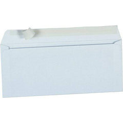 Universal One - 3-7/8" Long x 9.18" Wide Peel-Off Self-Seal Business Envelope - White - Caliber Tooling