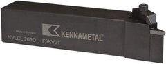 Kennametal - VP.., -5° Lead Angle NVLC External Left Hand Indexable Profiling Toolholder - 1-1/4" Shank Height x 1-1/4" Shank Width, 6" Long, Steel - Caliber Tooling