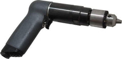 Ingersoll-Rand - 3/8" Keyed Chuck - Pistol Grip Handle, 350 RPM, 20 CFM, 0.51 hp, 90 psi - Caliber Tooling