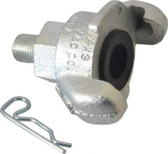 Dixon Valve & Coupling - 1/4" NPT, Universal Hose Coupling with Male NPT Ends - Malleable Iron - Caliber Tooling