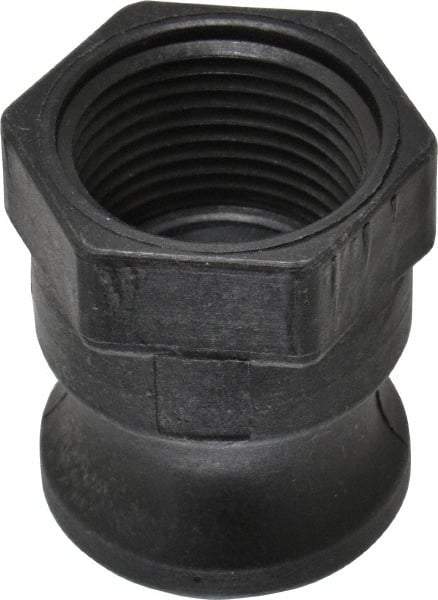 NewAge Industries - 3/4" Polypropylene Cam & Groove Suction & Discharge Hose Male Adapter Female NPT Thread - Part A, 3/4" Thread, 125 Max psi - Caliber Tooling