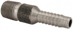 Campbell Fittings - 1/2" Pipe ID, Threaded Combination Nipple for Hoses - Steel - Caliber Tooling