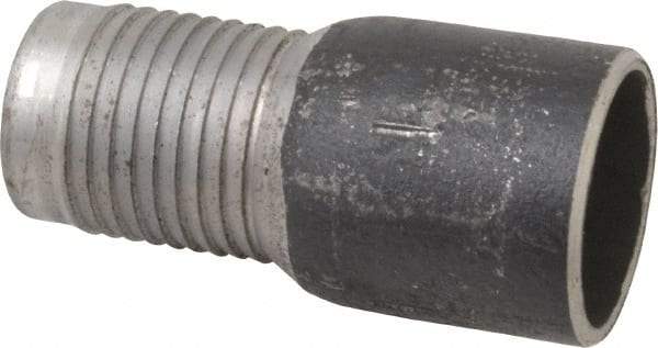 Campbell Fittings - 1-1/2" Pipe ID, Beveled Combination Nipple for Hoses - Steel - Caliber Tooling