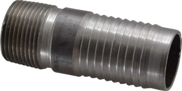 Campbell Fittings - 1-1/4" Pipe ID, Expander Combination Nipple for Hoses - 1 Male NPT, Steel - Caliber Tooling