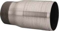 Campbell Fittings - 4" Pipe ID, Expander Combination Nipple for Hoses - 3 Male NPT, Steel - Caliber Tooling