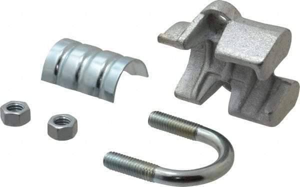 Campbell Fittings - 3/4" Hose, Single U-Bolt - Plated Steel - Caliber Tooling