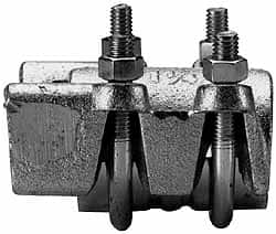 Campbell Fittings - 1-1/2" Hose, Interlocking U-Bolt Clamp - Plated Steel - Caliber Tooling