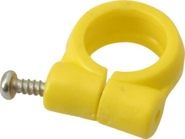 Value Collection - 1/4" Hose Inside Diam, Coolant Hose Element Clamp - For Use with 1/4" Snap Together Hose System, 4 Pieces - Caliber Tooling