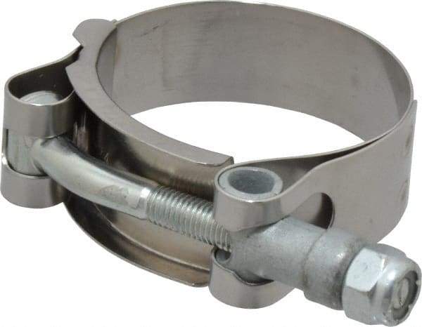 Campbell Fittings - 1-7/8" Hose, 3/4" Wide x 0.025" Thick, T-Bolt Band Clamp - Stainless Steel - Caliber Tooling