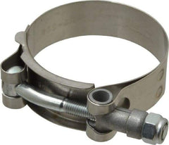 Campbell Fittings - 2-1/4" Hose, 3/4" Wide x 0.025" Thick, T-Bolt Band Clamp - Stainless Steel - Caliber Tooling