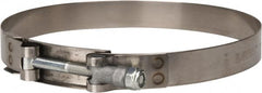 Campbell Fittings - 6" Hose, 3/4" Wide x 0.025" Thick, T-Bolt Band Clamp - Caliber Tooling