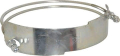 Kuriyama of America - 10" Hose, Spiral Double Bolt Hose Clamp - Plated Steel - Caliber Tooling