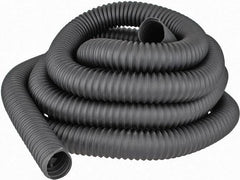 Hi-Tech Duravent - 2" ID, 25' Long, Thermoplastic Rubber Blower & Duct Hose - Black, 3-1/2" Bend Radius, 20 In/Hg, 15 Max psi, -65 to 275°F, Chemical Resistant - Caliber Tooling