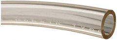 Made in USA - 5/8" ID x 7/8" OD, 1/8" Wall Thickness, Cut to Length (50' Standard Length) Plastic Tube - Clear, 30 Max psi, 65 Hardness - Caliber Tooling