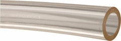 Made in USA - 1/2" ID x 3/4" OD, 1/8" Wall Thickness, Cut to Length (50' Standard Length) Plastic Tube - Clear, 25 Max psi, 40 Hardness - Caliber Tooling